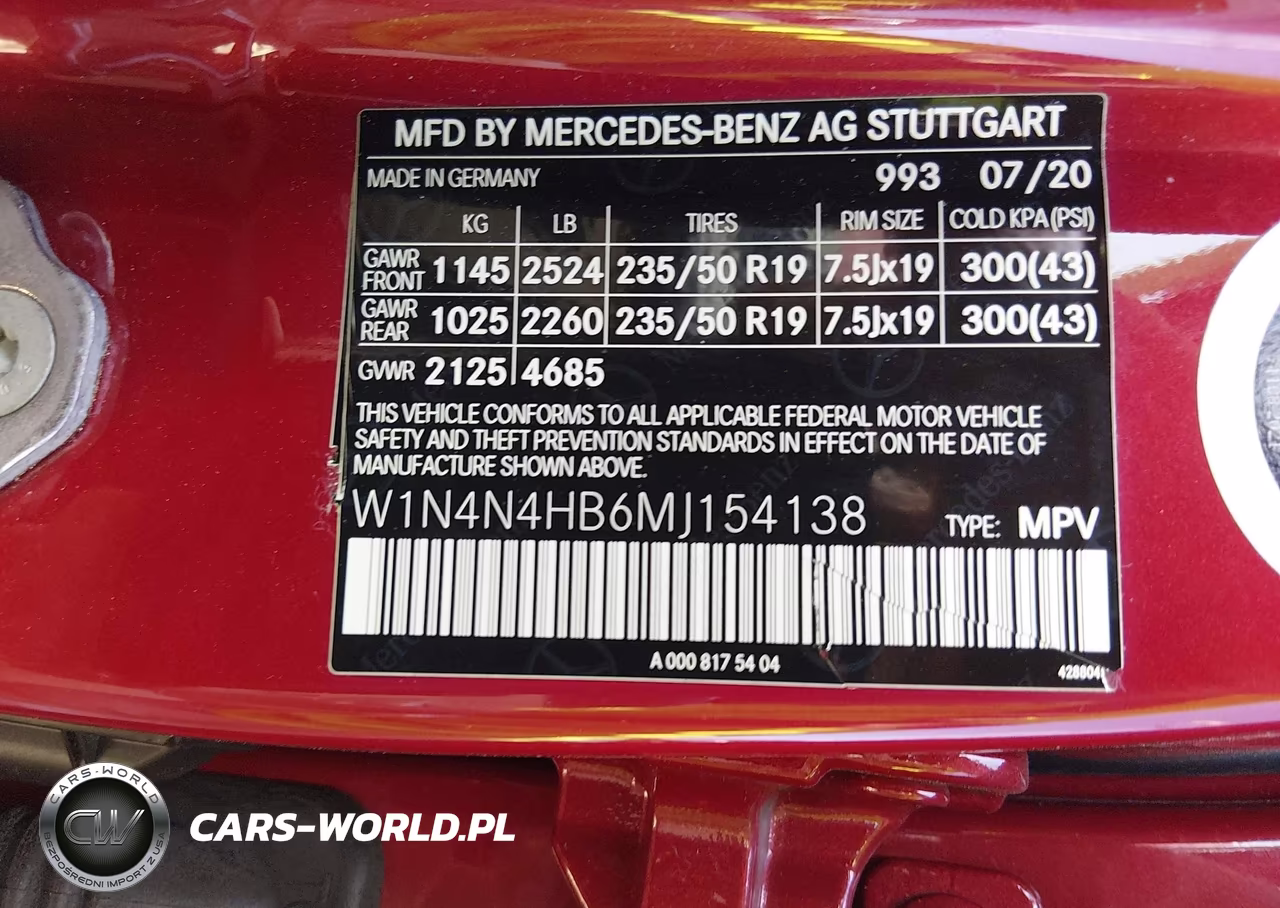 2021 Mercedes-Benz Gla 250 4Matic VIN:W1N4N4HB6MJ154138 - 9