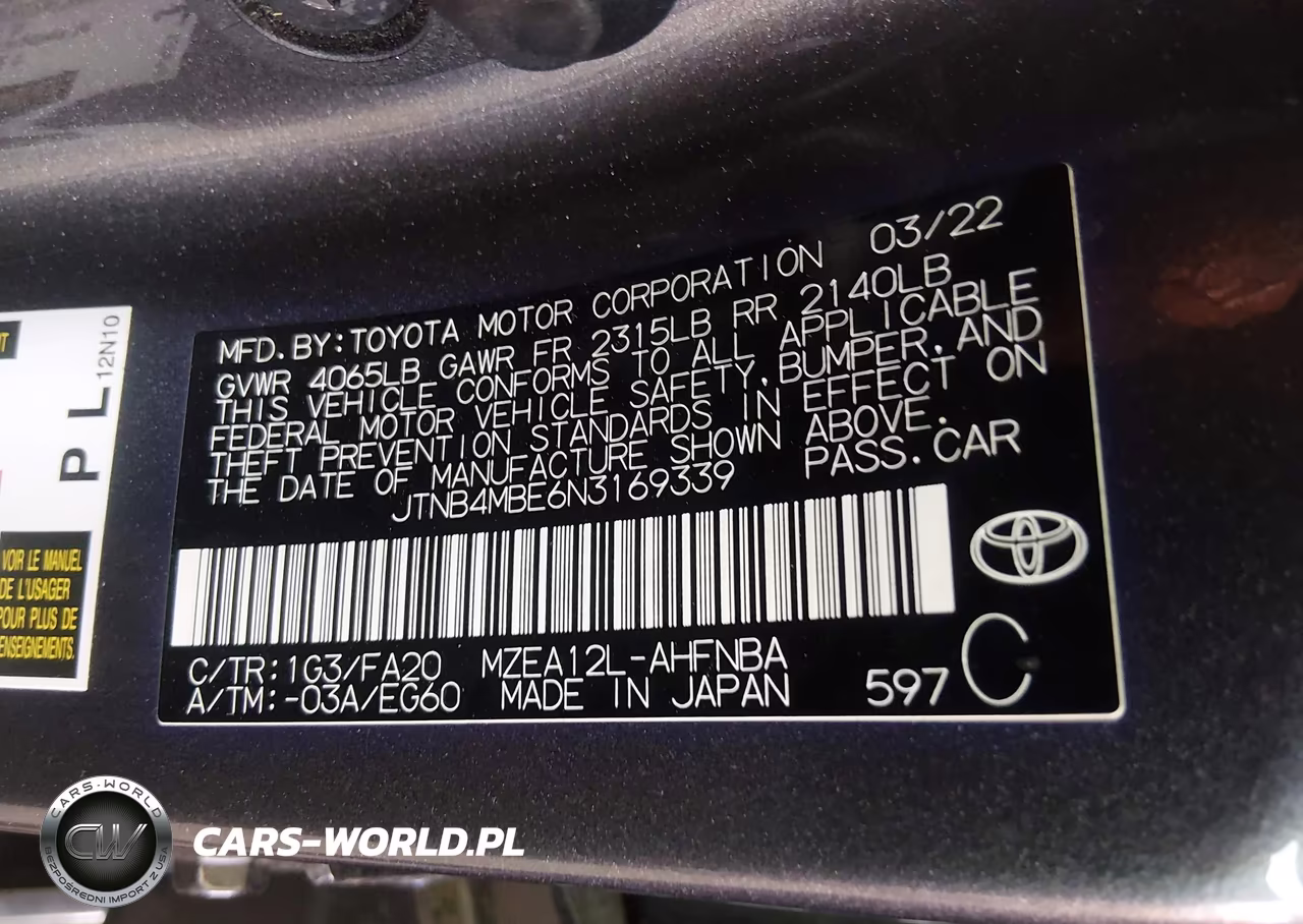 2022 Toyota Corolla Se VIN:JTNB4MBE6N3169339 - 9