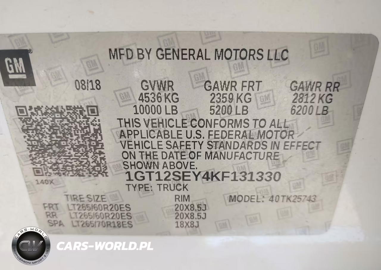 2019 GMC Sierra 2500Hd Denali VIN:1GT12SEY4KF131330 - 9