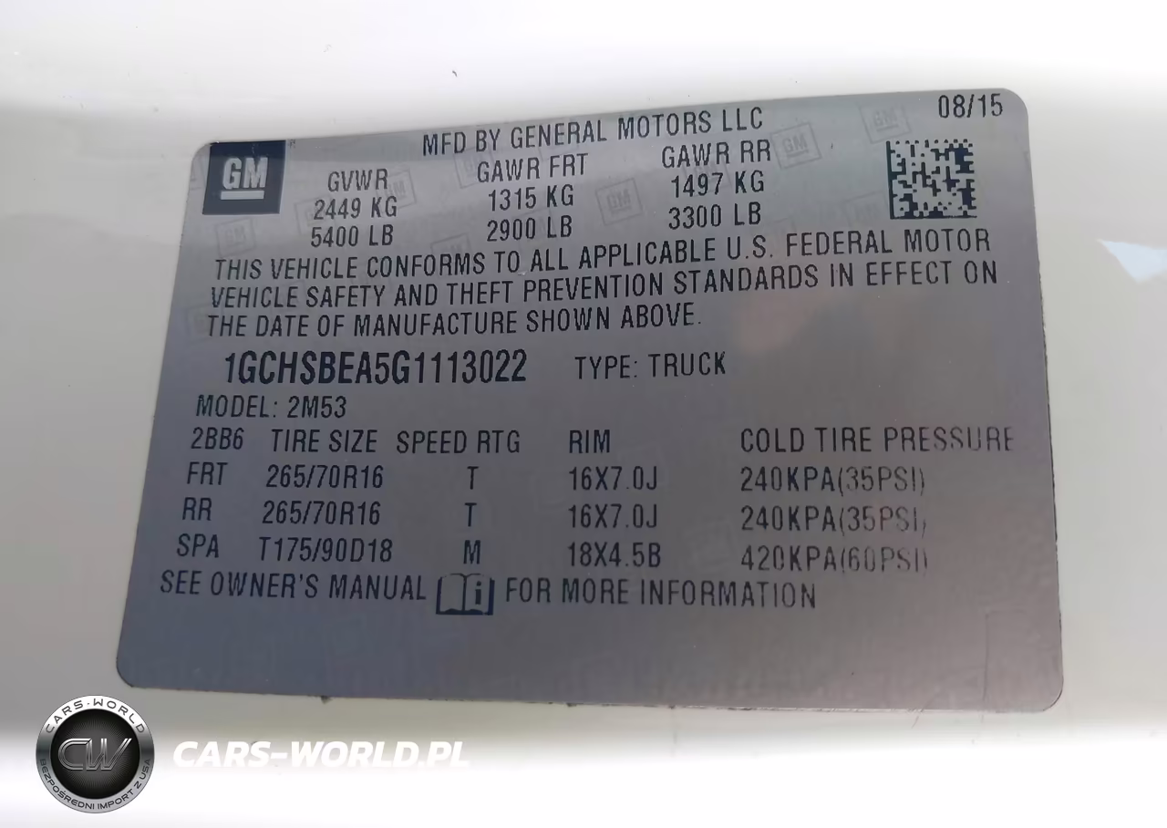 2016 Chevrolet Colorado 2Wd Wt VIN:1GCHSBEA5G1113022 - 9