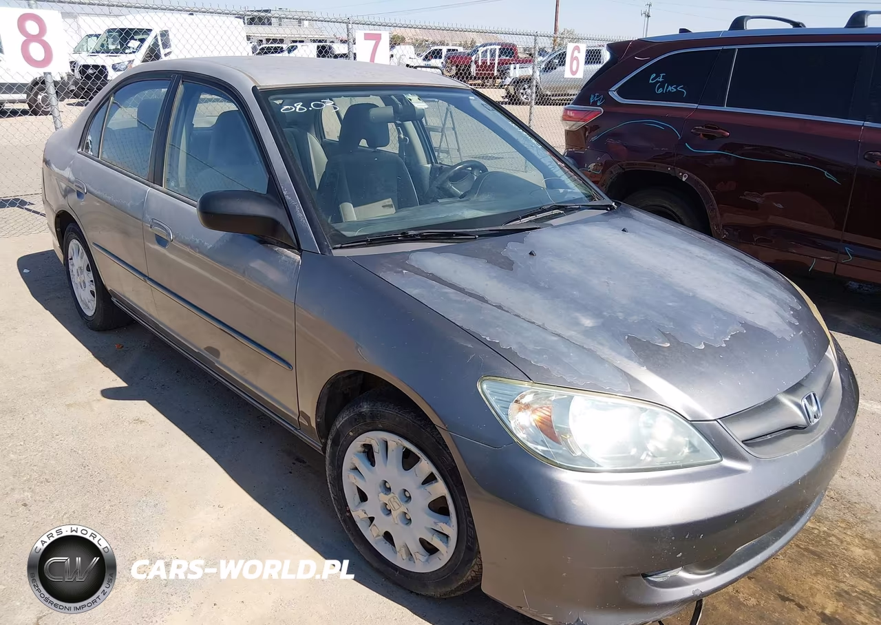 2004 Honda Civic Lx VIN:2HGES16574H624129 - 6