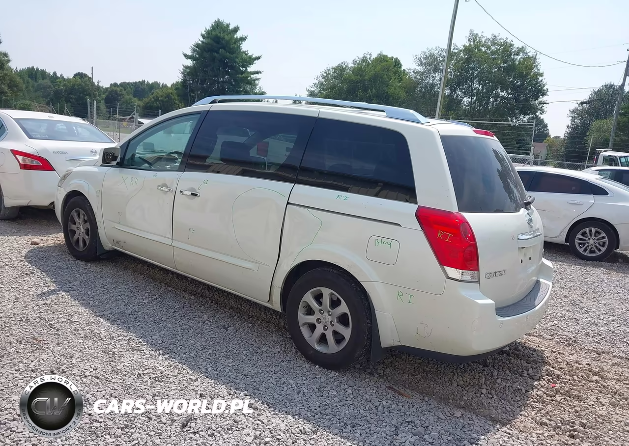 2009 Nissan Quest 3.5 Sl VIN:5N1BV28U09N107428 - 3