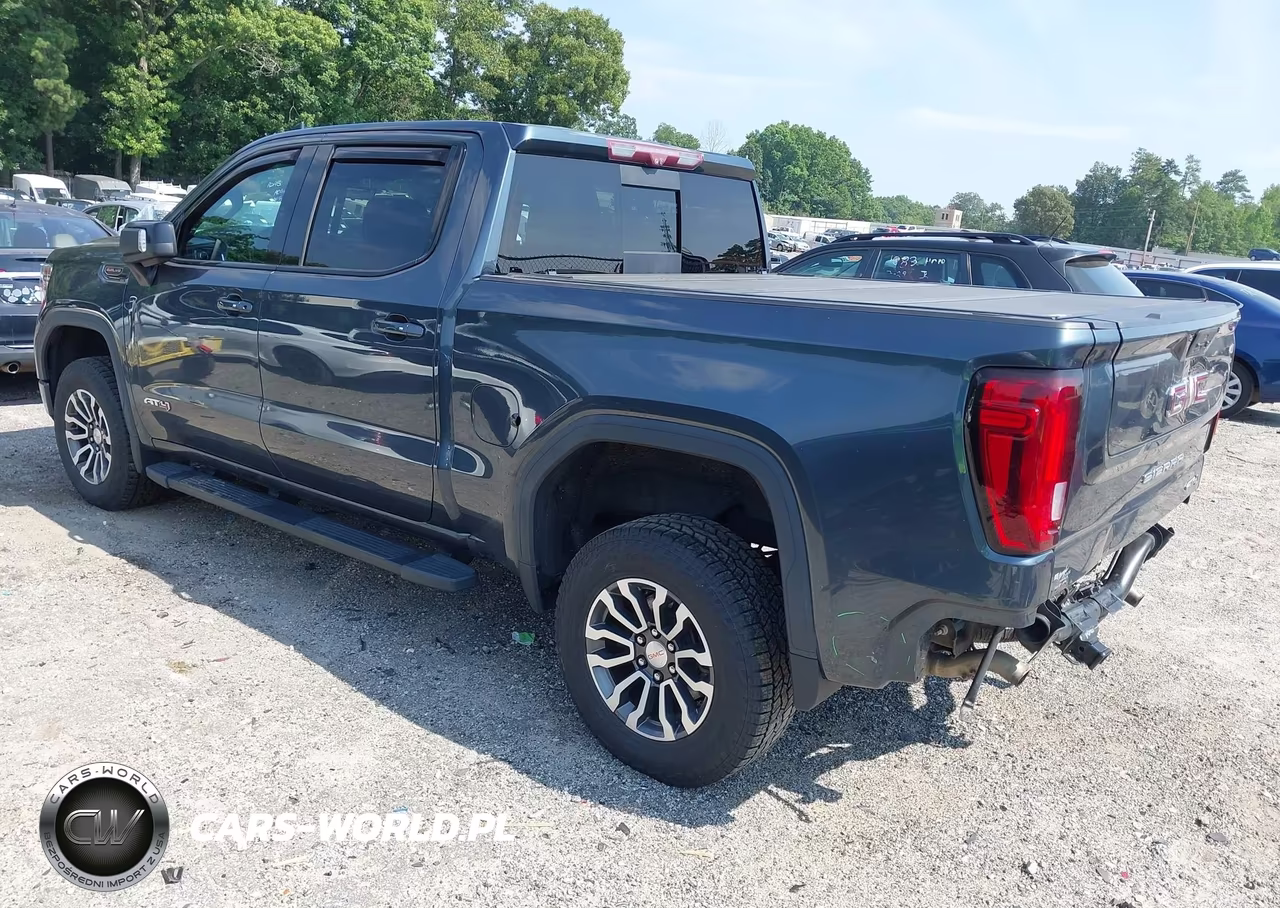 2020 GMC Sierra 1500 4Wd Short Box At4 VIN:3GTP9EEL0LG265389 - 3