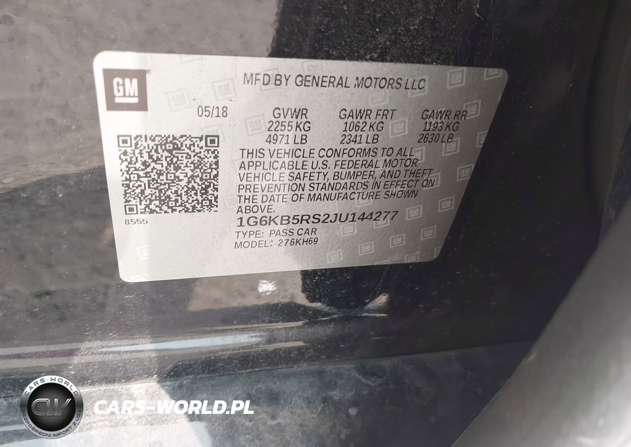 2018 Cadillac Ct6 Standard VIN:1G6KB5RS2JU144277 - 9