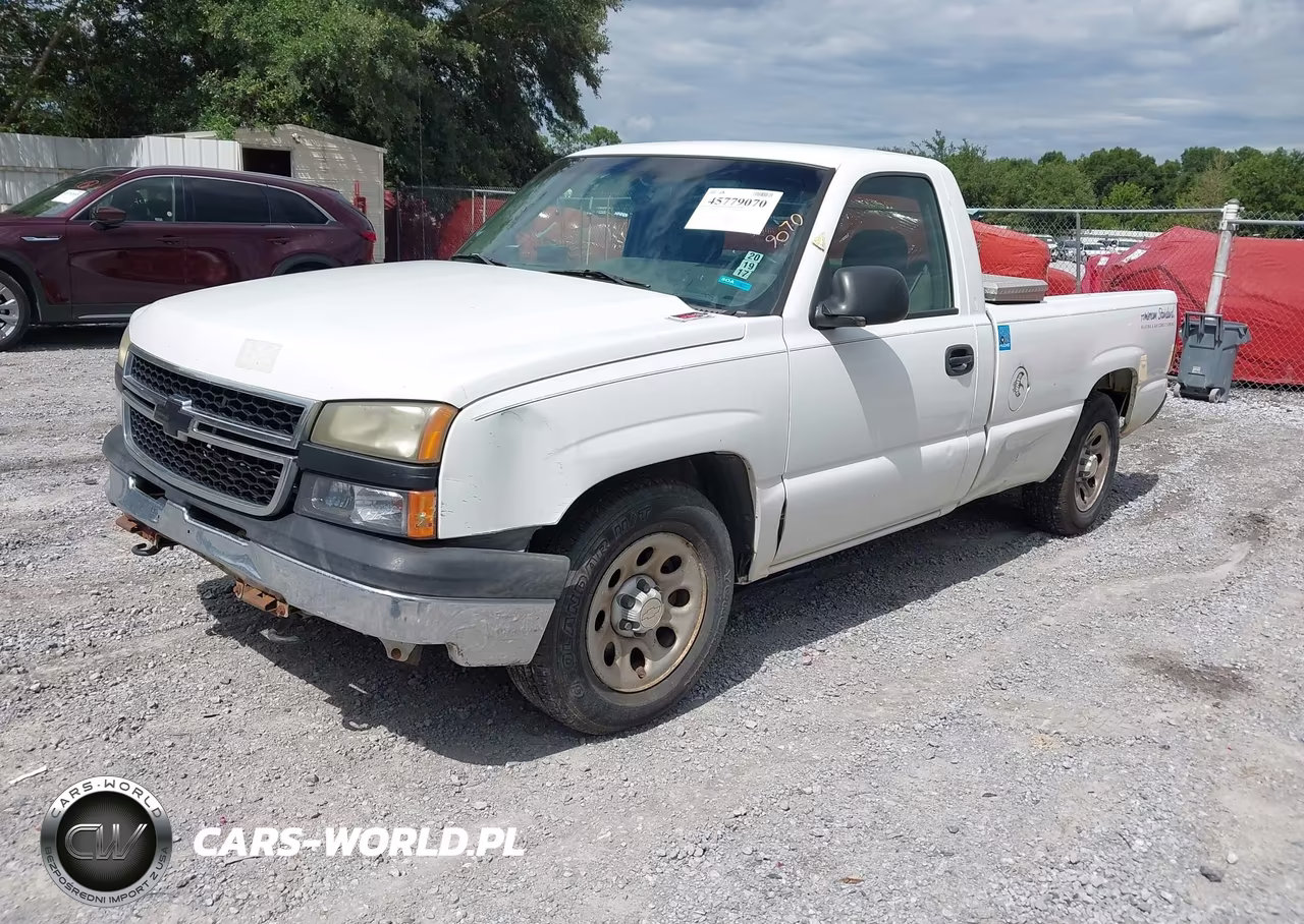 2007 Chevrolet Silverado 1500 Classic Work Truck VIN:1GCEC14X17Z186700 - 2