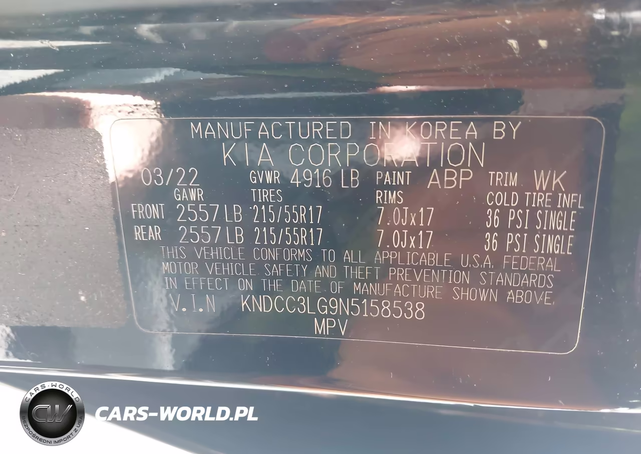 2022 Kia Niro Ev S VIN:KNDCC3LG9N5158538 - 9