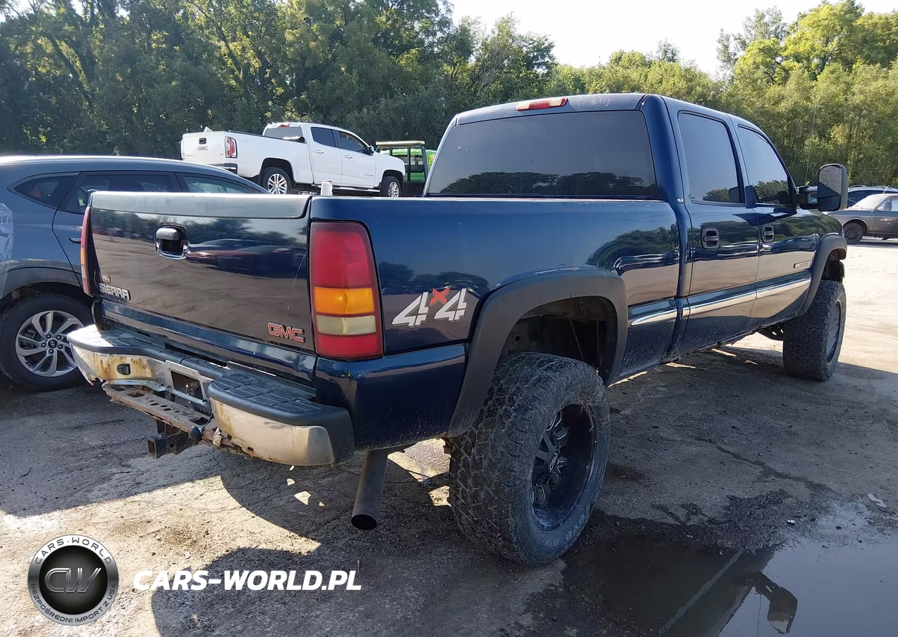 2002 GMC Sierra 2500Hd Sle VIN:1GTHK23UX2F160779 - 4
