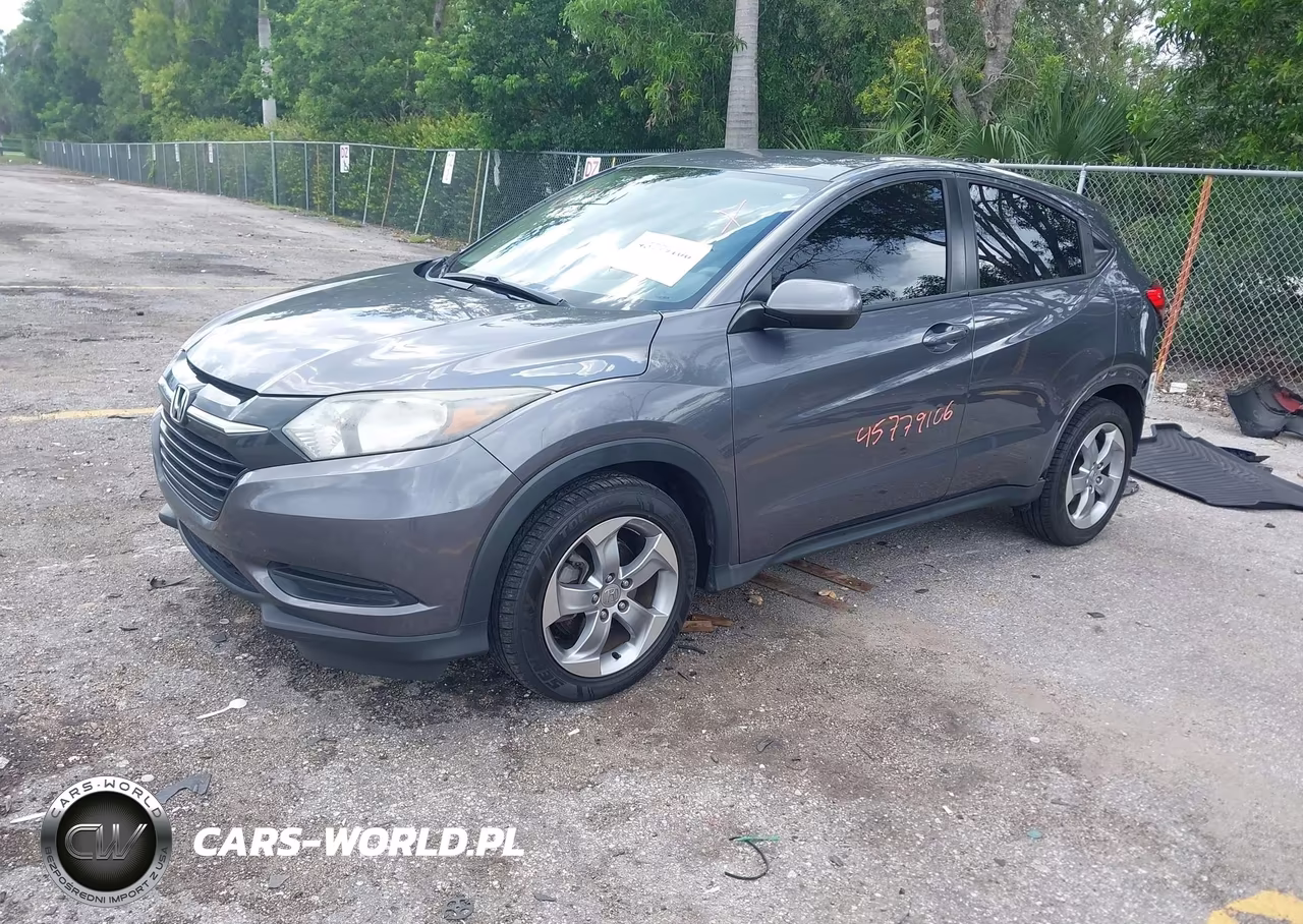 2017 Honda Hr-V Lx VIN:3CZRU5H31HG704958 - 2