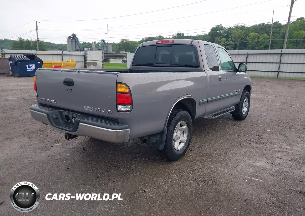 2000 Toyota Tundra Sr5 V8 VIN:5TBBT4414YS001115 - 4