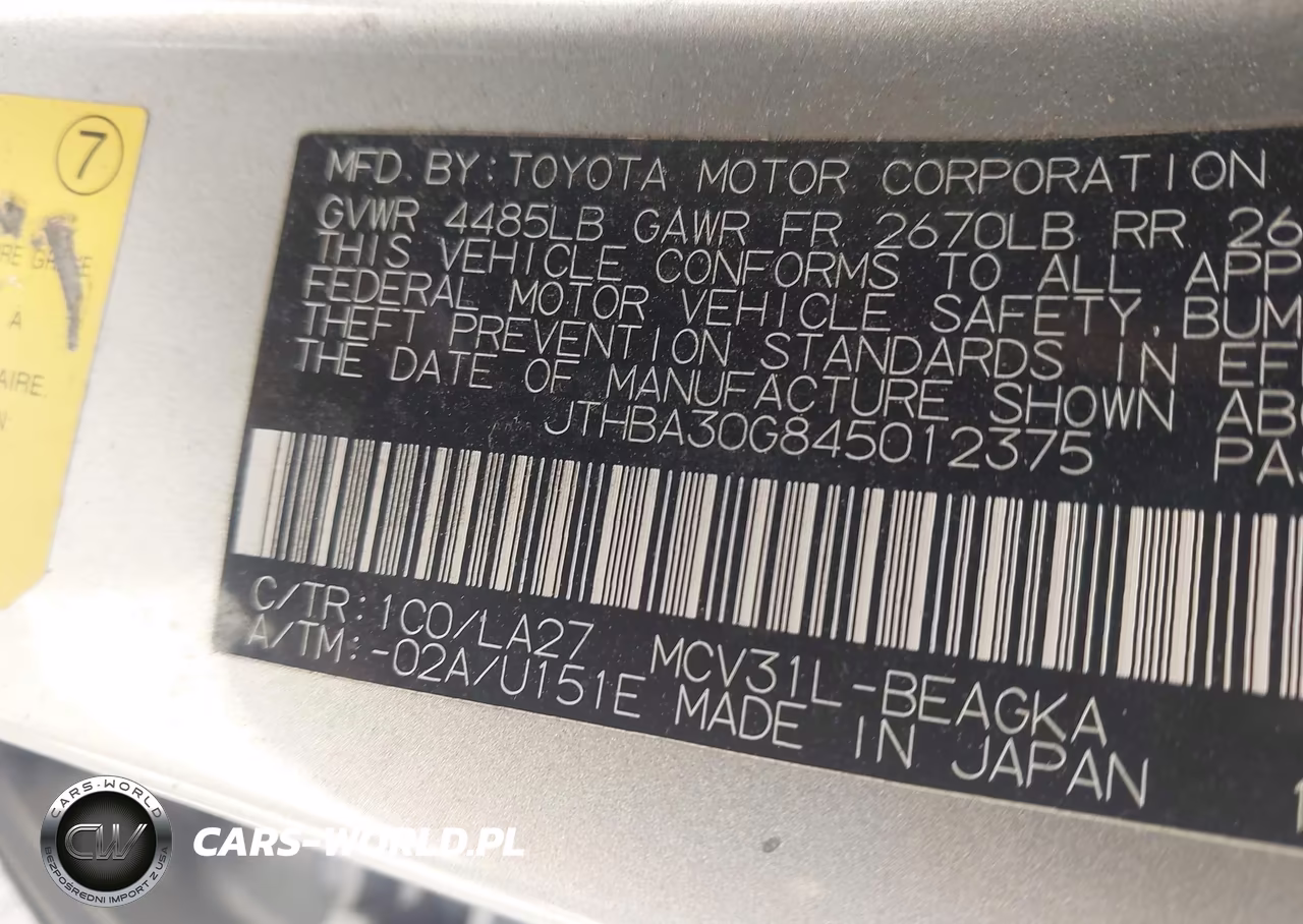 2004 Lexus Es 330 VIN:JTHBA30G845012375 - 9