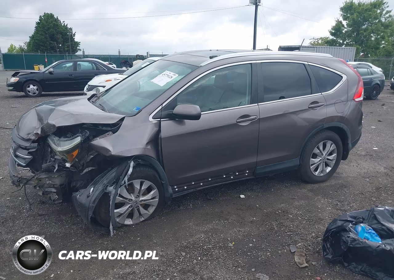 2012 Honda Cr-V Ex-L VIN:5J6RM4H78CL077202 - 2
