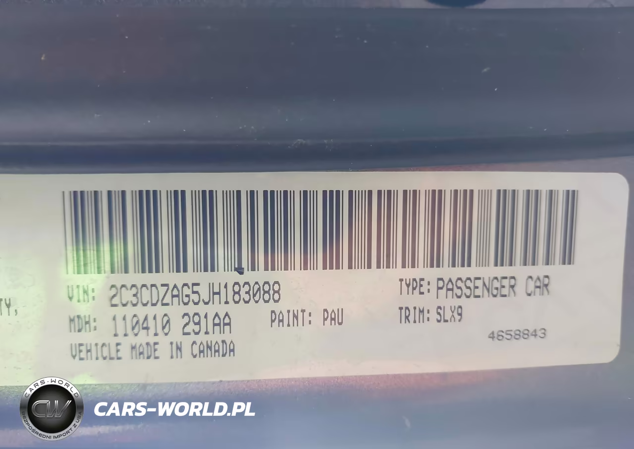 2018 Dodge Challenger Sxt Plus VIN:2C3CDZAG5JH183088 - 9