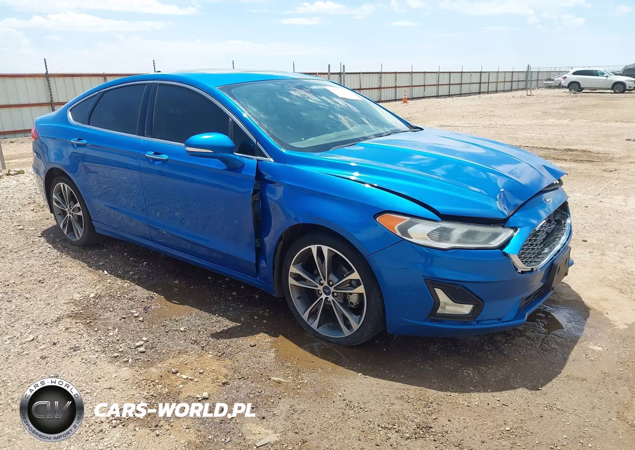 2020 Ford Fusion Titanium VIN:3FA6P0D95LR192766 - 1