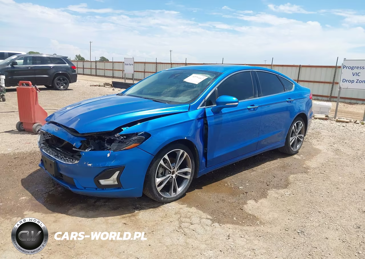 2020 Ford Fusion Titanium VIN:3FA6P0D95LR192766 - 2