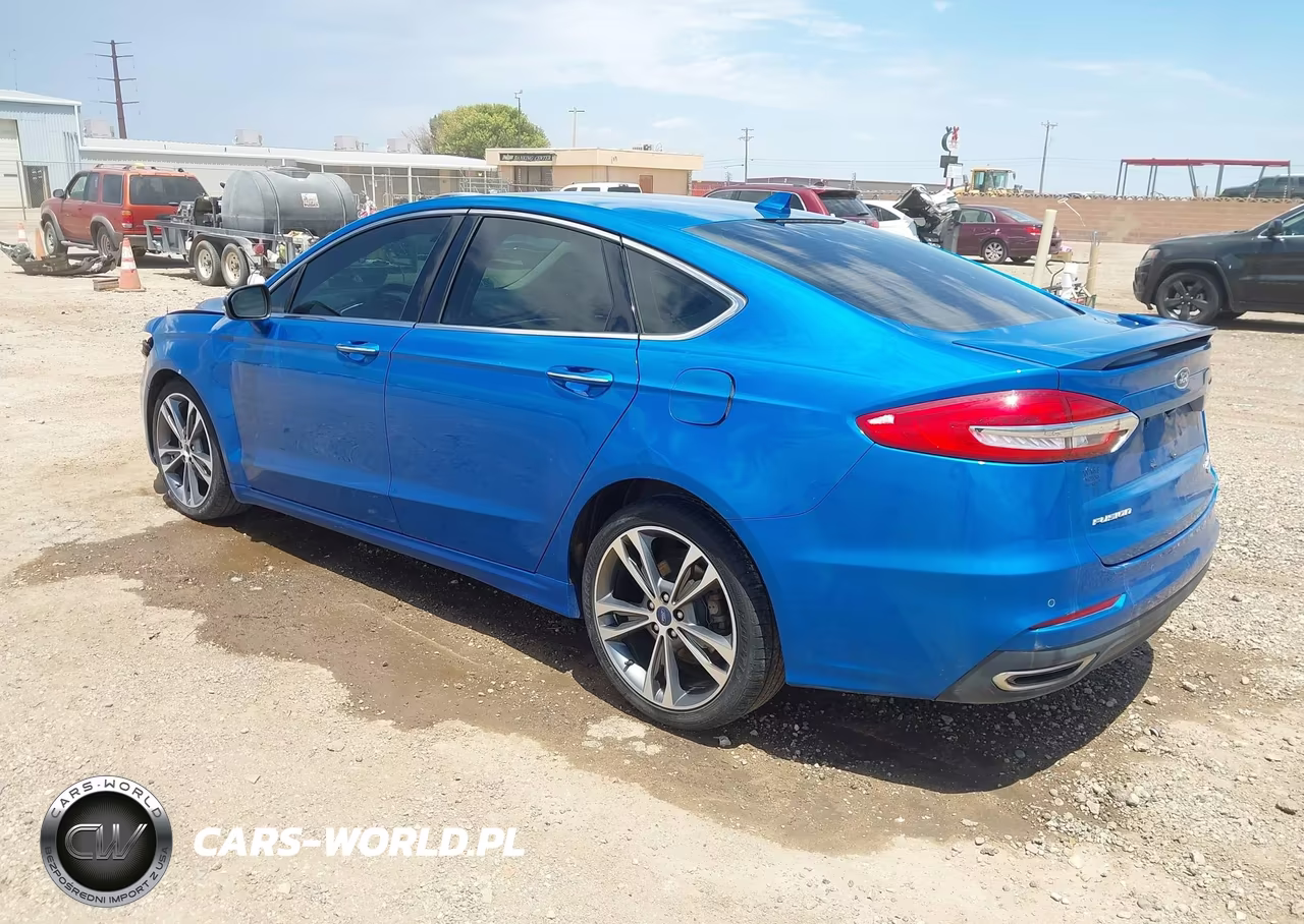 2020 Ford Fusion Titanium VIN:3FA6P0D95LR192766 - 3