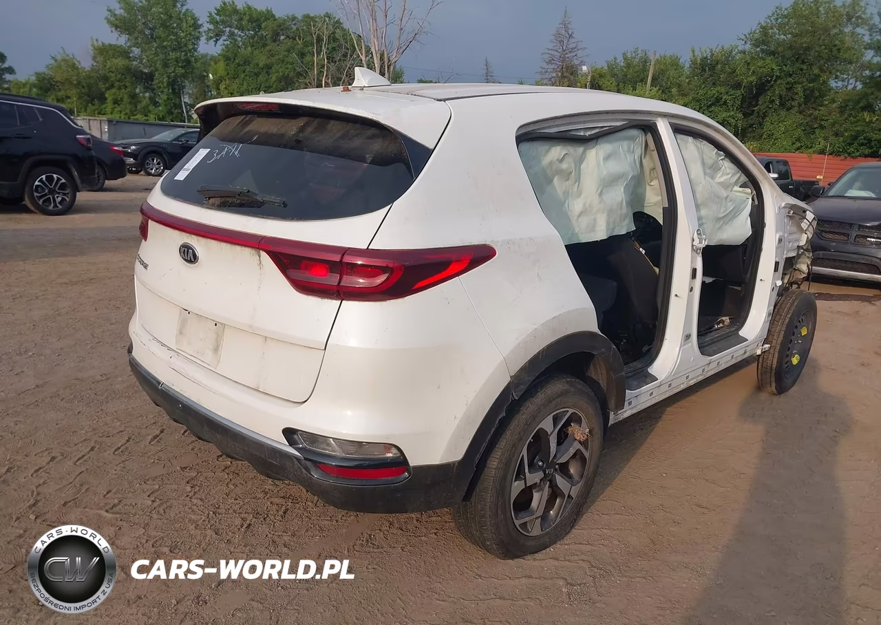 2021 Kia Sportage Lx VIN:KNDPMCAC2M7929598 - 4