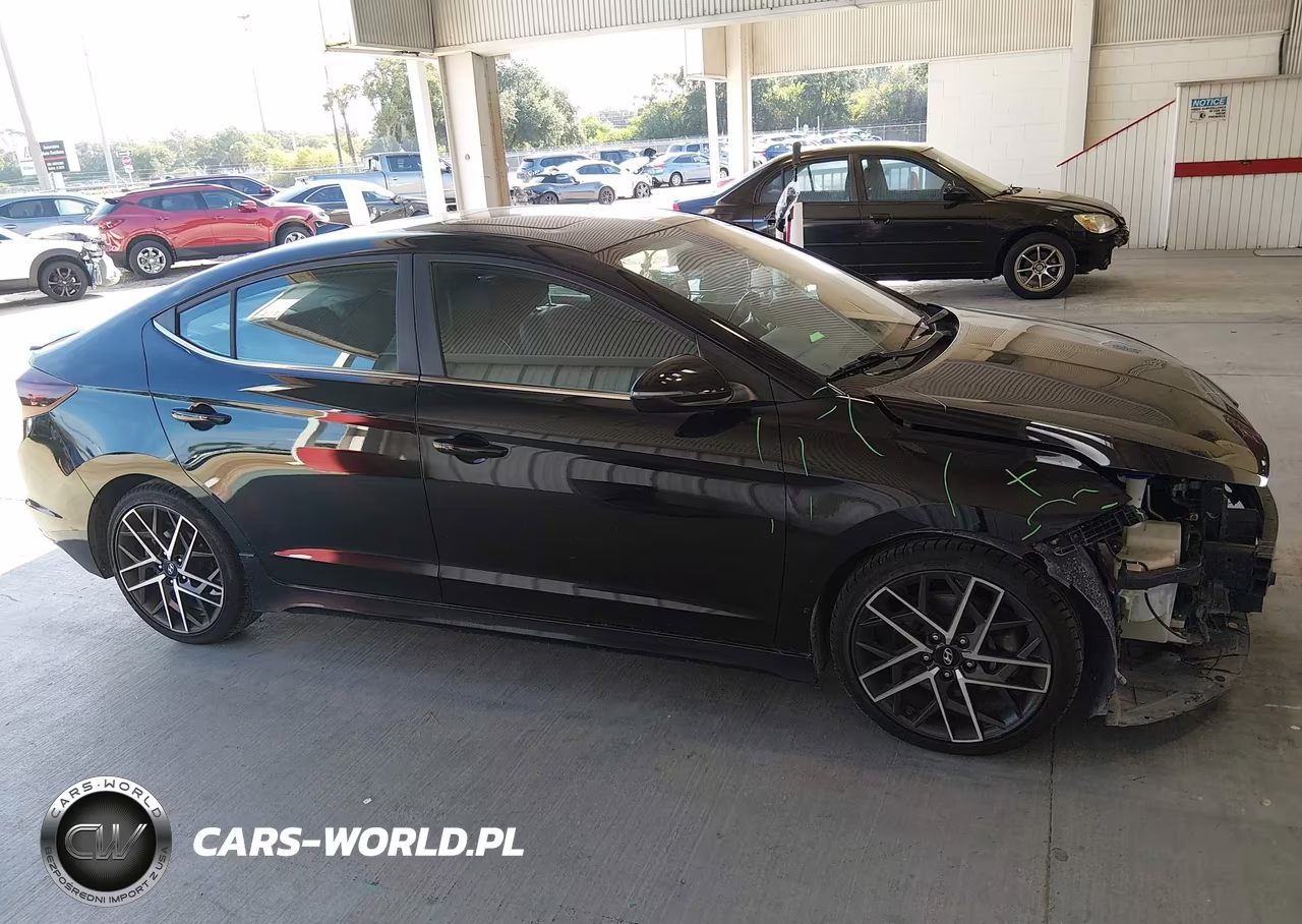 2020 Hyundai Elantra Sport VIN:KMHD04LB6LU994796 - 14