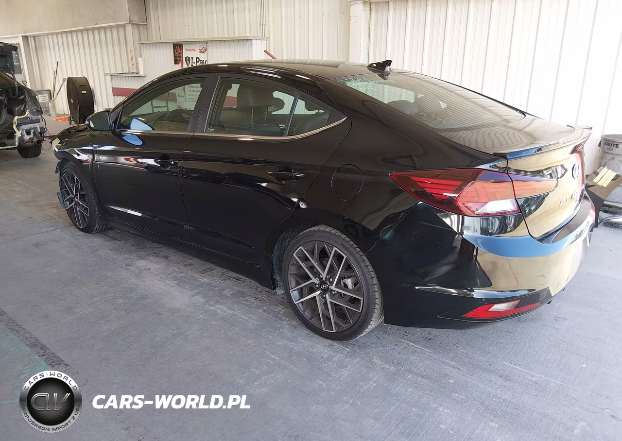 2020 Hyundai Elantra Sport VIN:KMHD04LB6LU994796 - 3