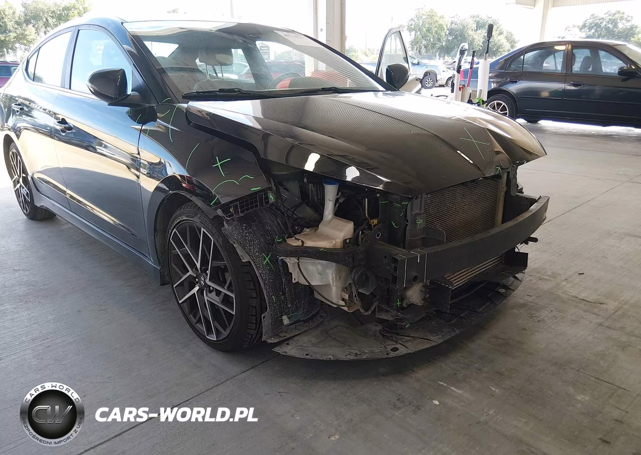 2020 Hyundai Elantra Sport VIN:KMHD04LB6LU994796 - 6
