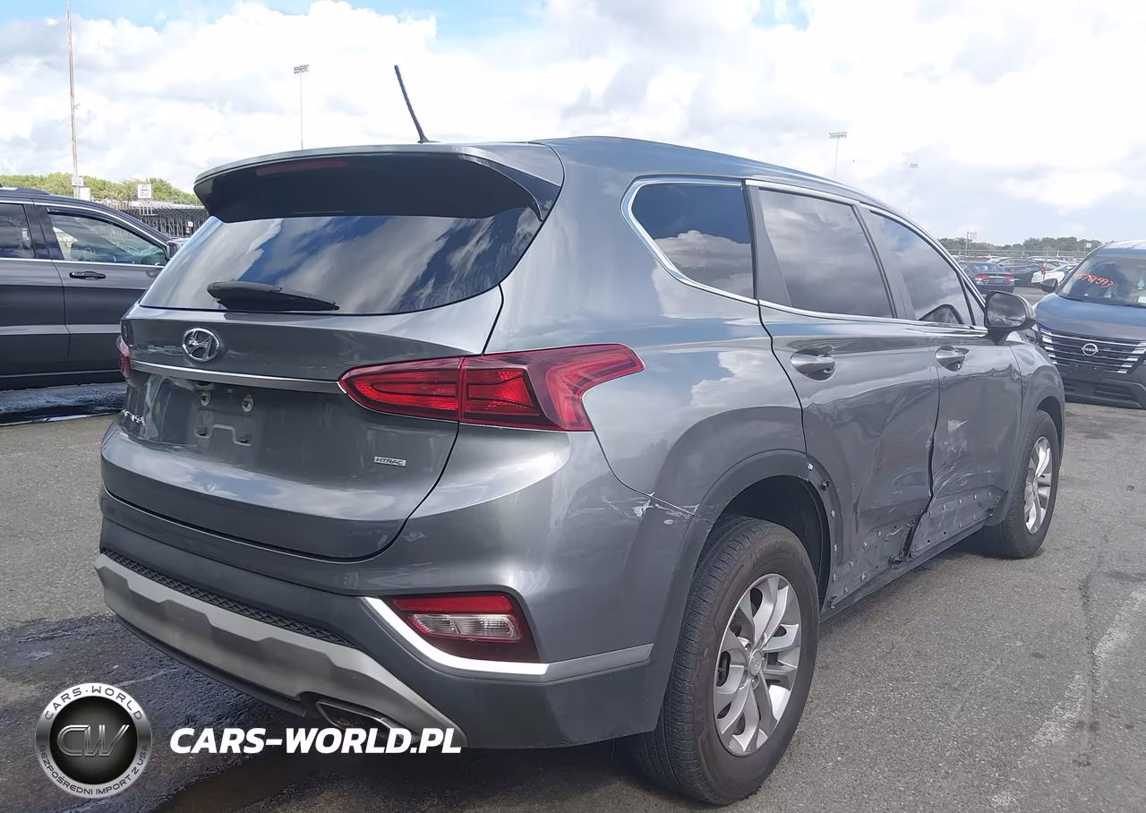 2019 Hyundai Santa Fe Se VIN:5NMS2CAD9KH116676 - 4