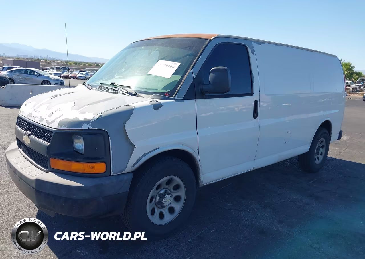 2010 Chevrolet Express 1500 Work Van VIN:1GCUGADX9A1109403 - 12