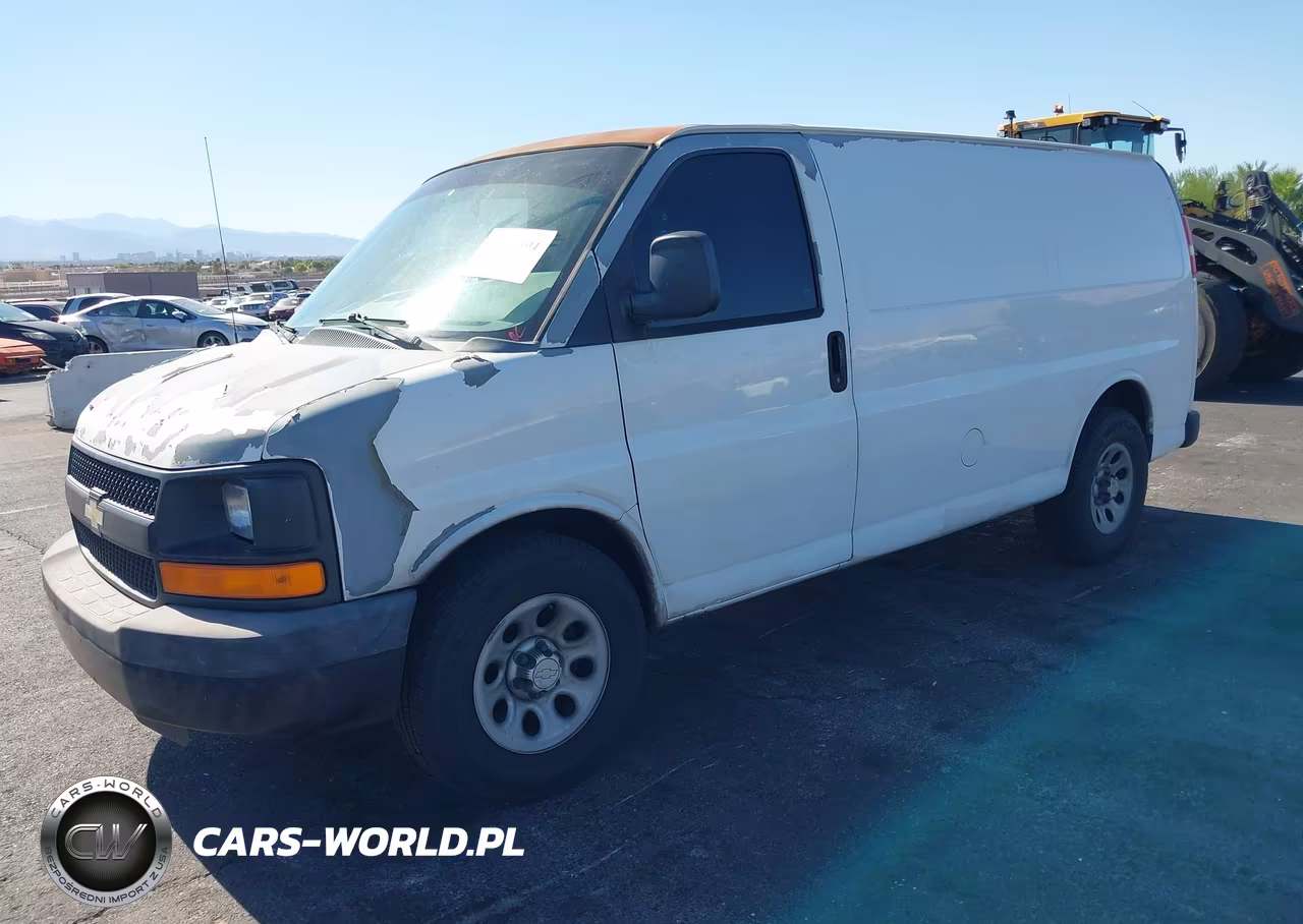 2010 Chevrolet Express 1500 Work Van VIN:1GCUGADX9A1109403 - 2