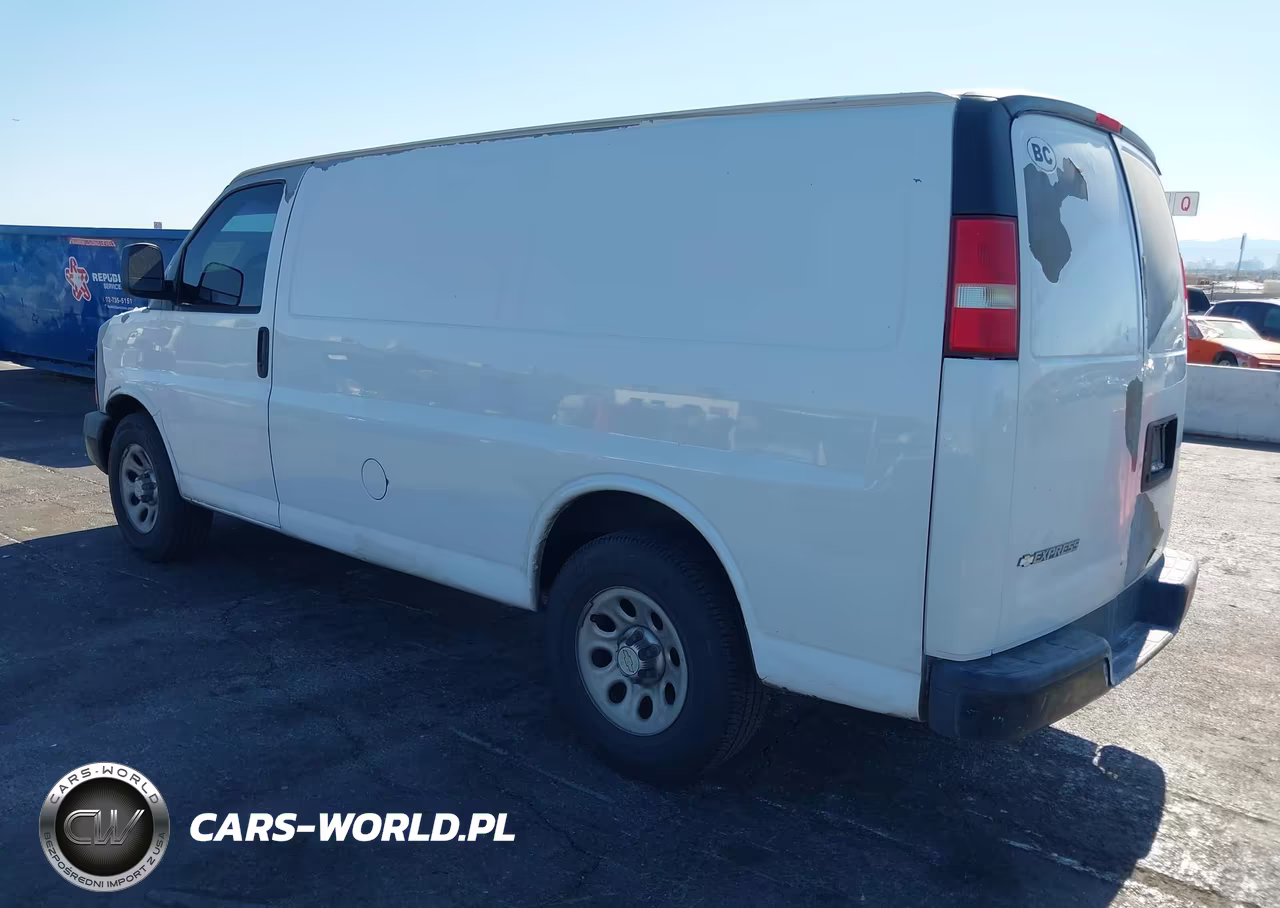 2010 Chevrolet Express 1500 Work Van VIN:1GCUGADX9A1109403 - 3