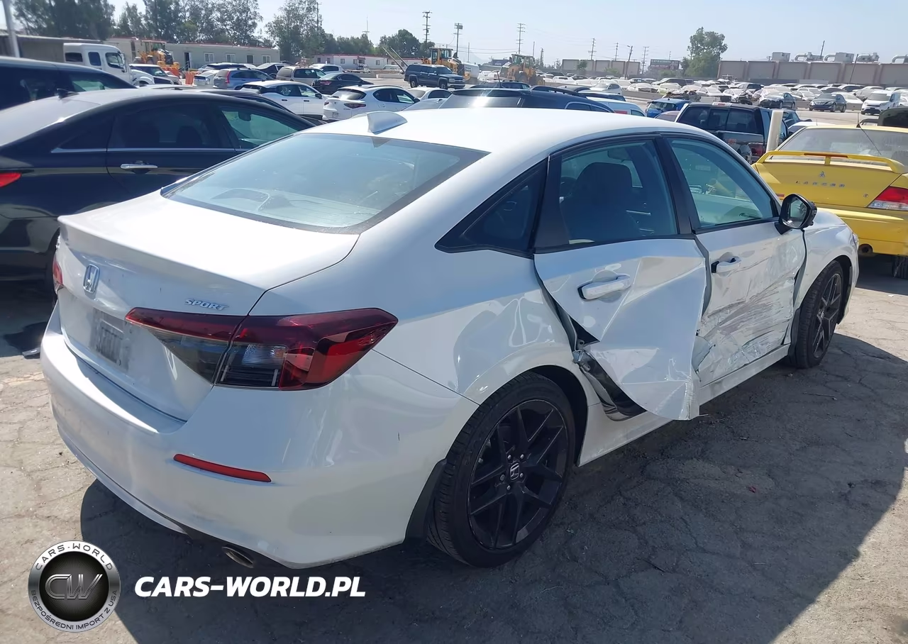 2025 Honda Civic Sport VIN:2HGFE2F56SH576122 - 4