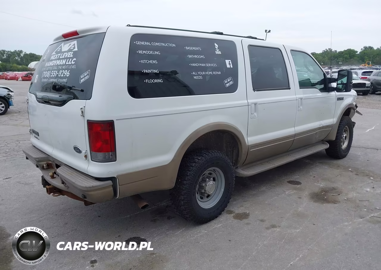 2003 Ford Excursion Eddie Bauer VIN:1FMNU45S33EB85966 - 4