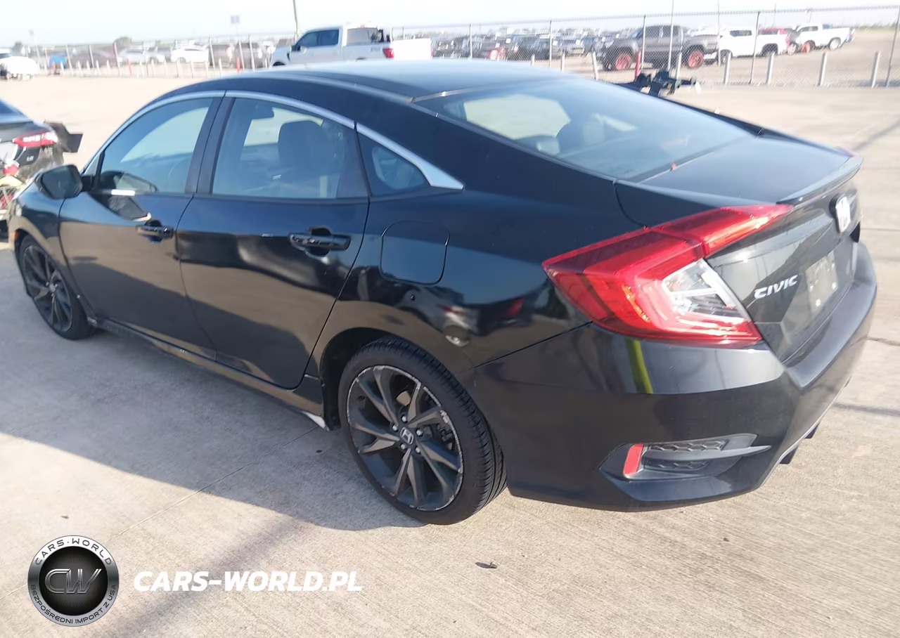 2019 Honda Civic Sport VIN:19XFC2F86KE211062 - 3