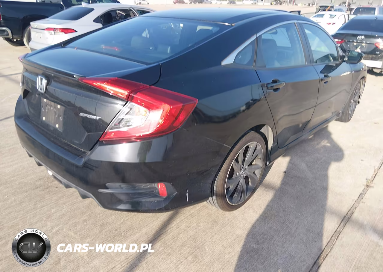 2019 Honda Civic Sport VIN:19XFC2F86KE211062 - 4