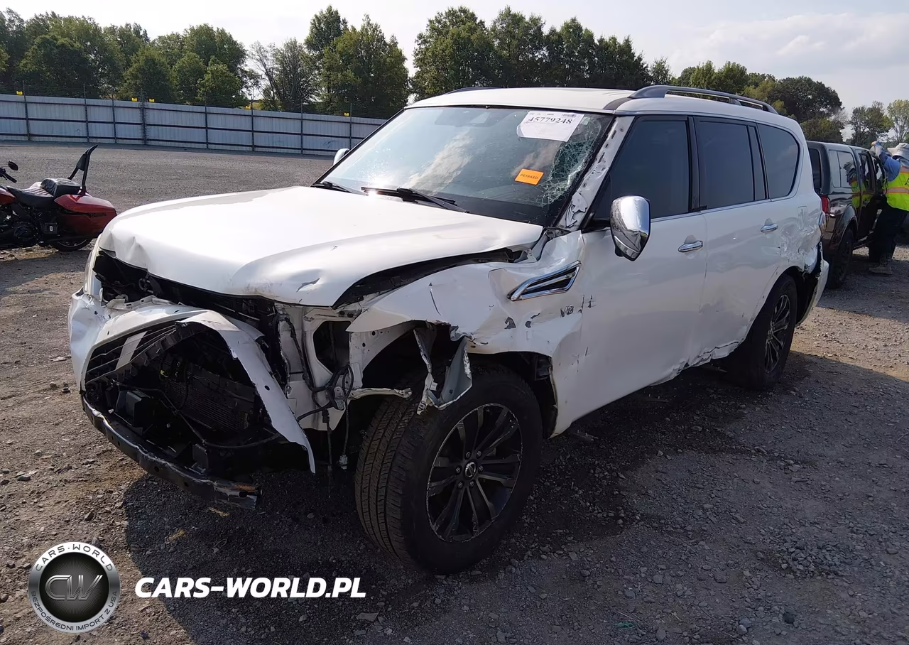 2018 Nissan Armada Platinum VIN:JN8AY2NE7JX700463 - 2