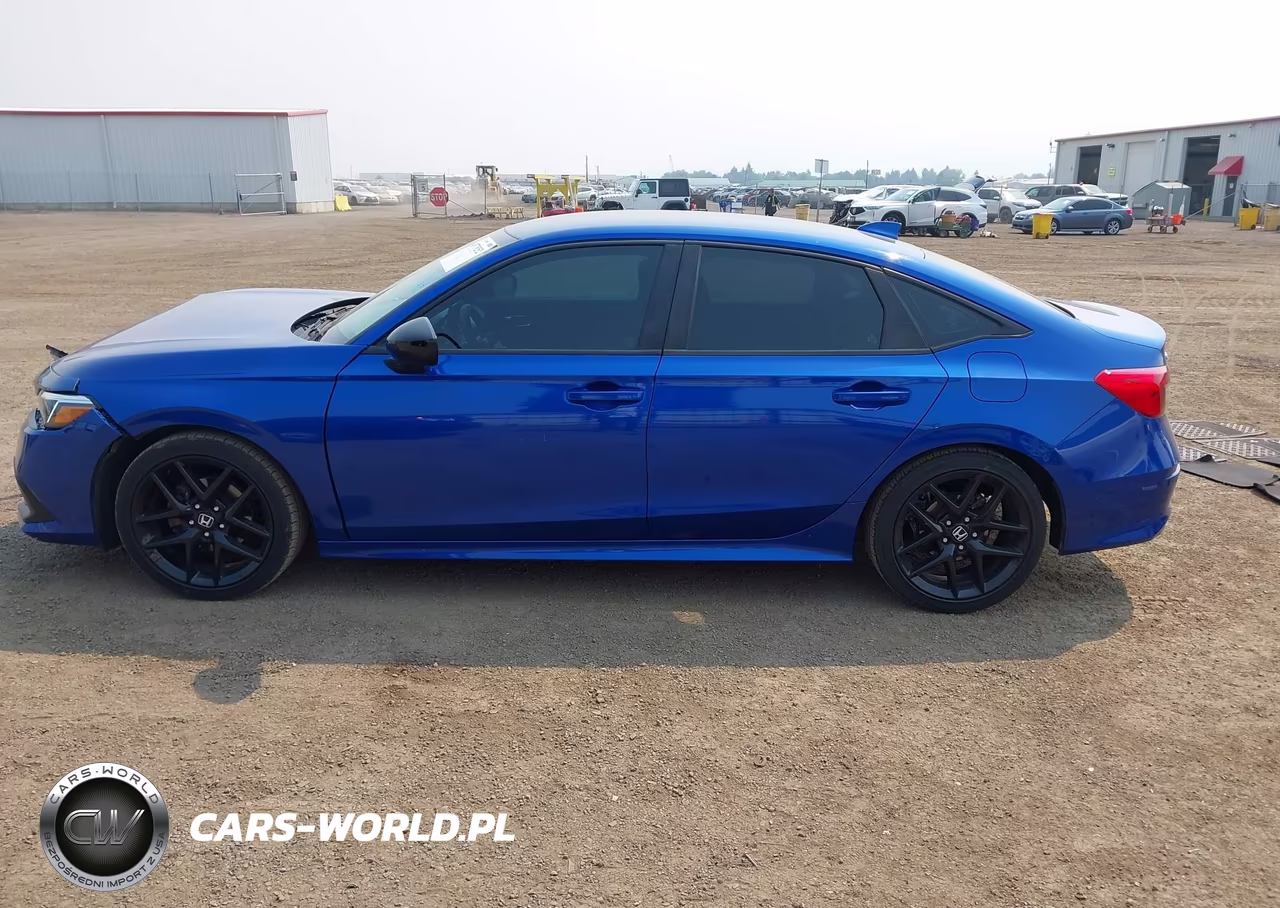 2022 Honda Civic Sport VIN:2HGFE2F55NH513016 - 15
