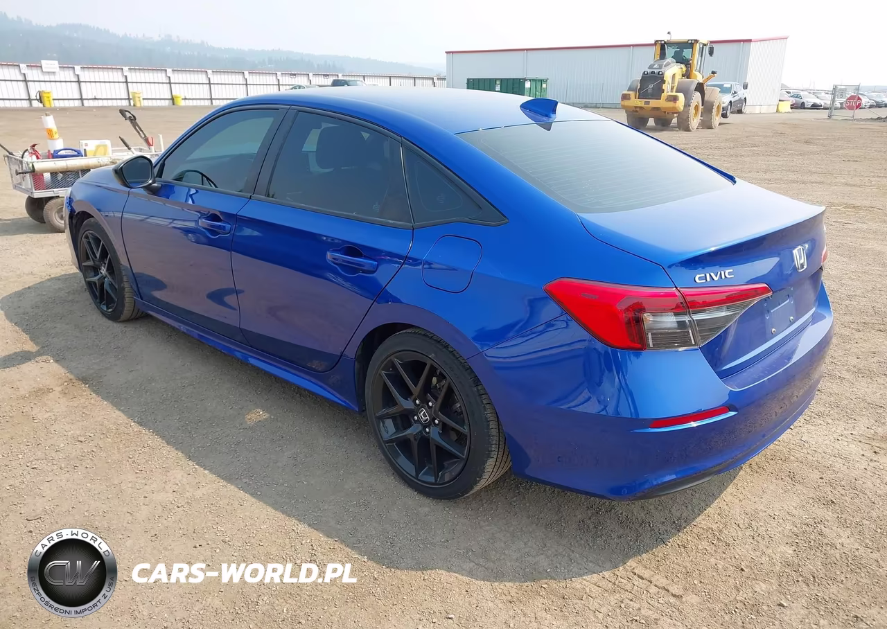 2022 Honda Civic Sport VIN:2HGFE2F55NH513016 - 3