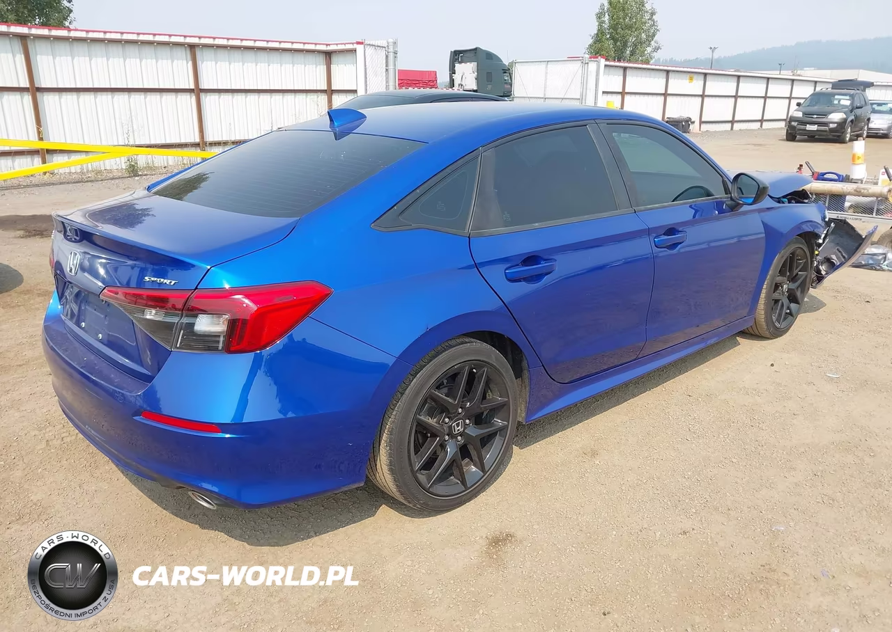 2022 Honda Civic Sport VIN:2HGFE2F55NH513016 - 4