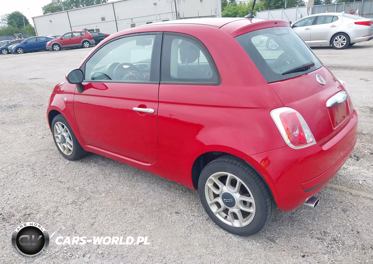 2012 Fiat 500 Pop VIN:3C3CFFAR8CT303521 - 3