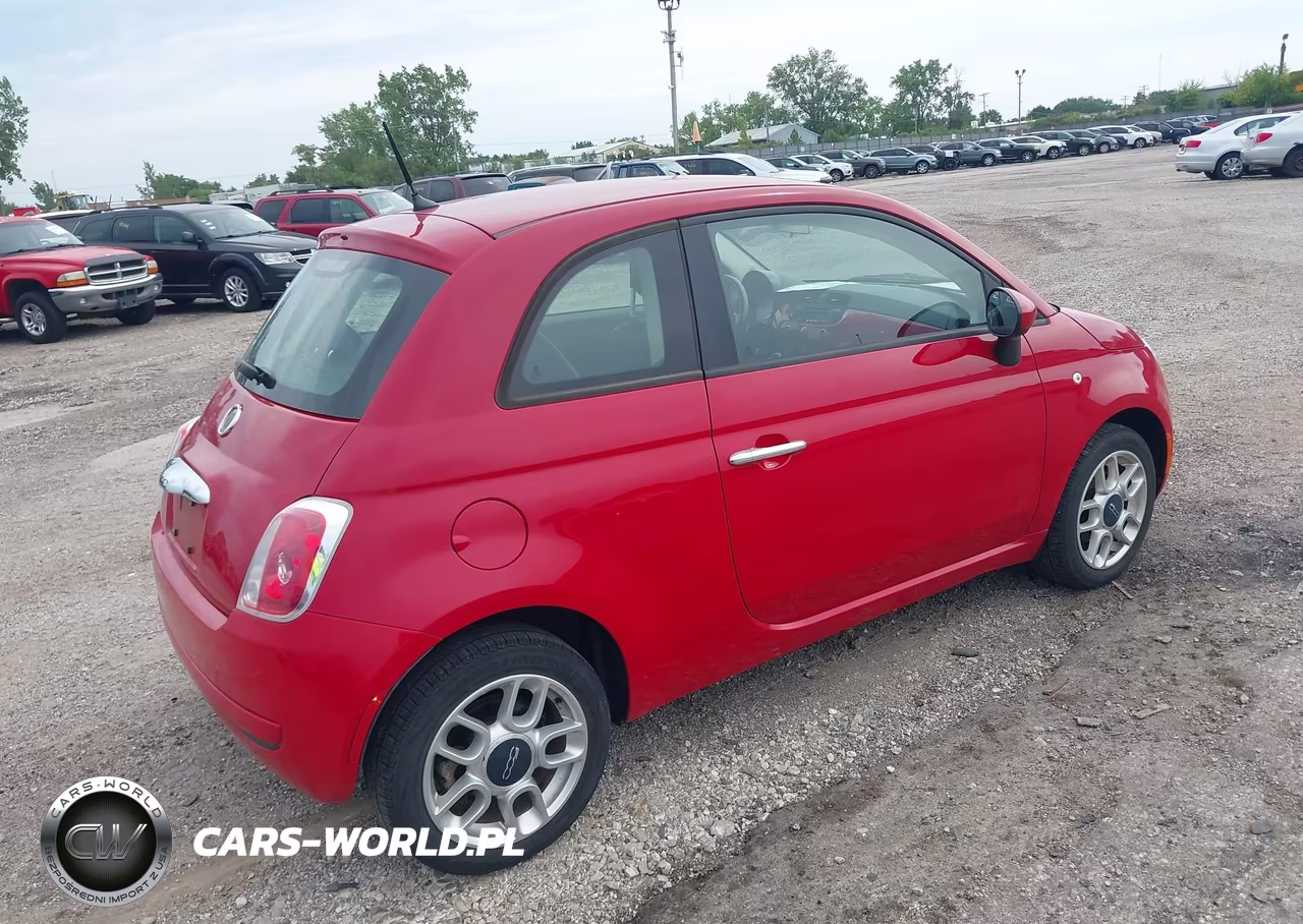 2012 Fiat 500 Pop VIN:3C3CFFAR8CT303521 - 4