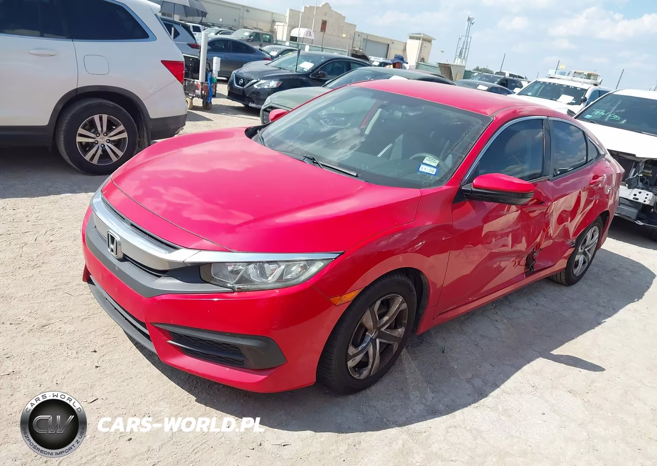 2018 Honda Civic Lx VIN:2HGFC2E5XJH504670 - 2