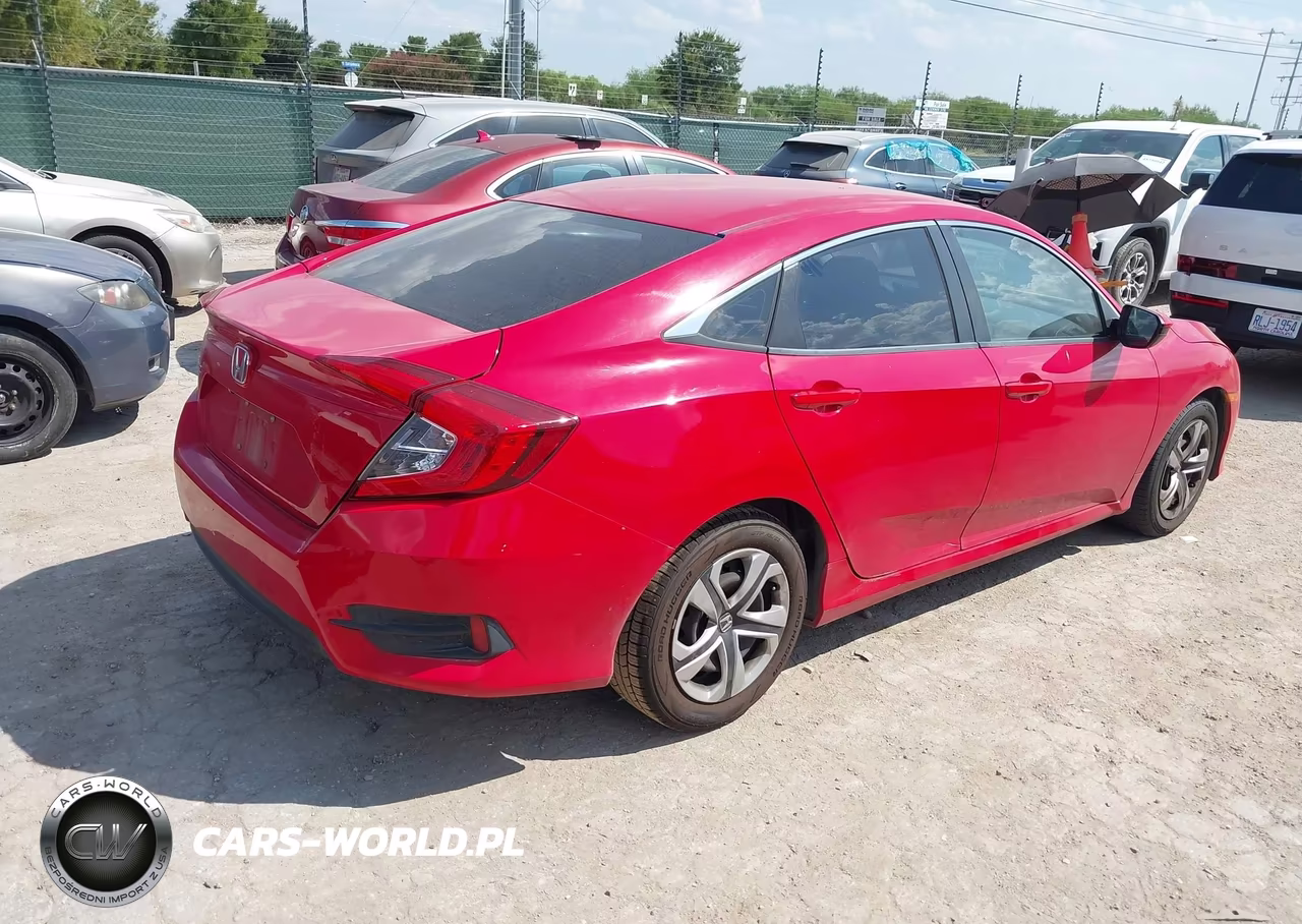 2018 Honda Civic Lx VIN:2HGFC2E5XJH504670 - 4