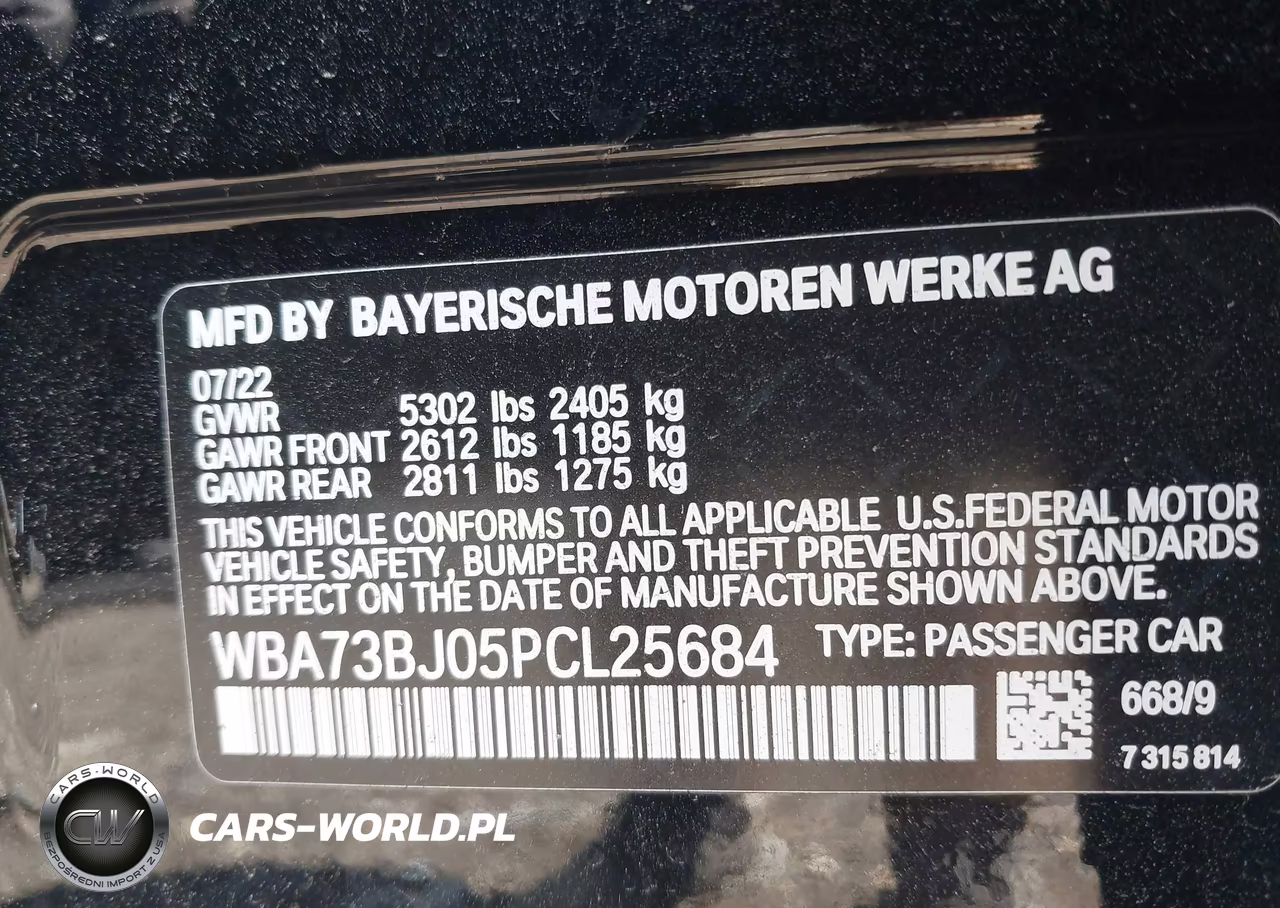 2023 BMW 540 I xDrive VIN:WBA73BJ05PCL25684 - 9