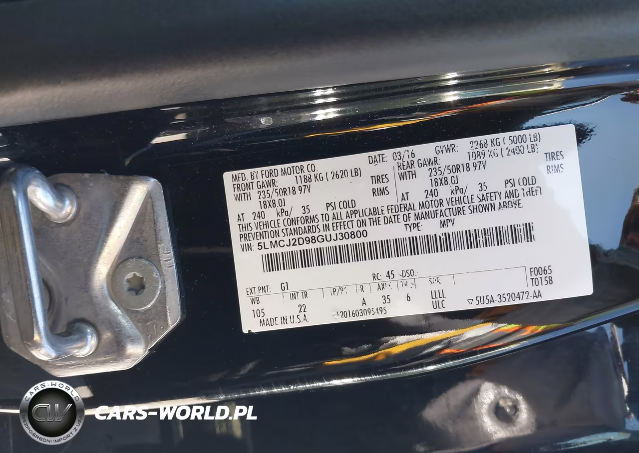 2016 Lincoln Mkc Select VIN:5LMCJ2D98GUJ30800 - 9
