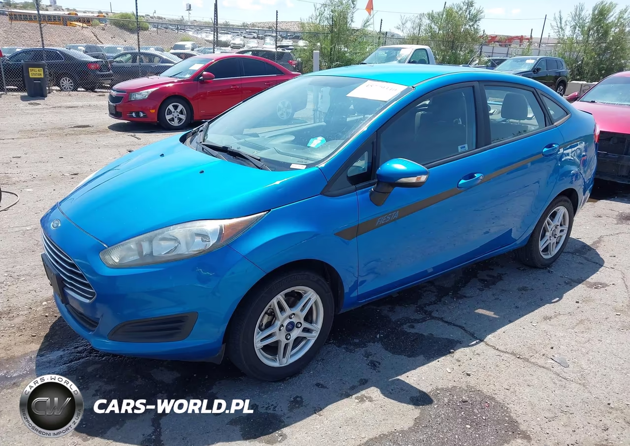2017 Ford Fiesta Se VIN:3FADP4BJXHM162114 - 2