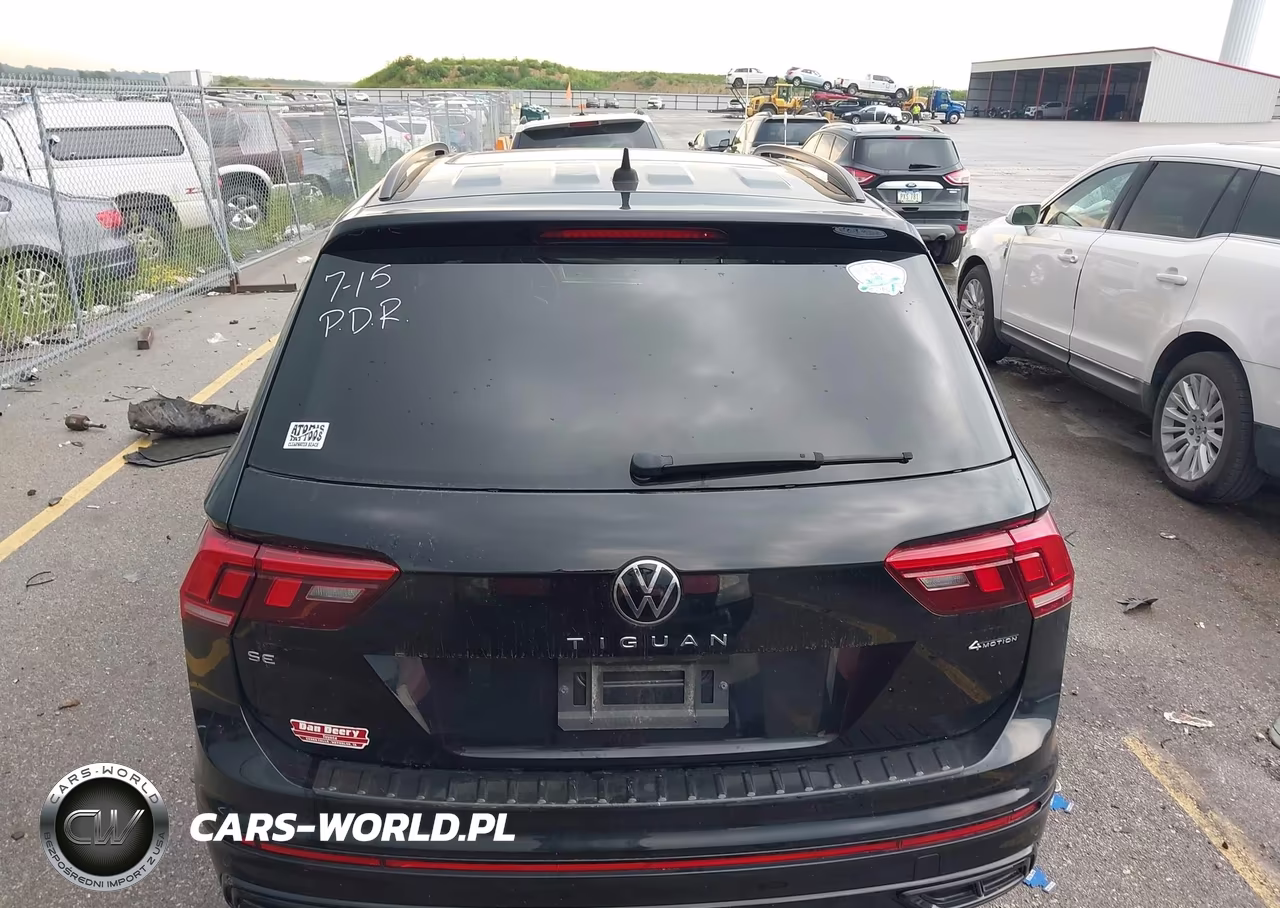2022 Volkswagen Tiguan 2.0T Se R-Line Black VIN:3VV8B7AX4NM000560 - 16