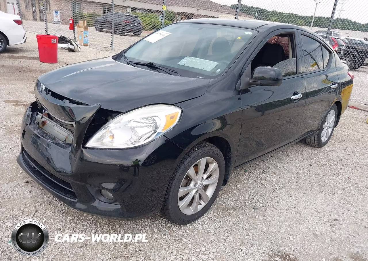2014 Nissan Versa 1.6 Sl VIN:3N1CN7AP4EL851928 - 2