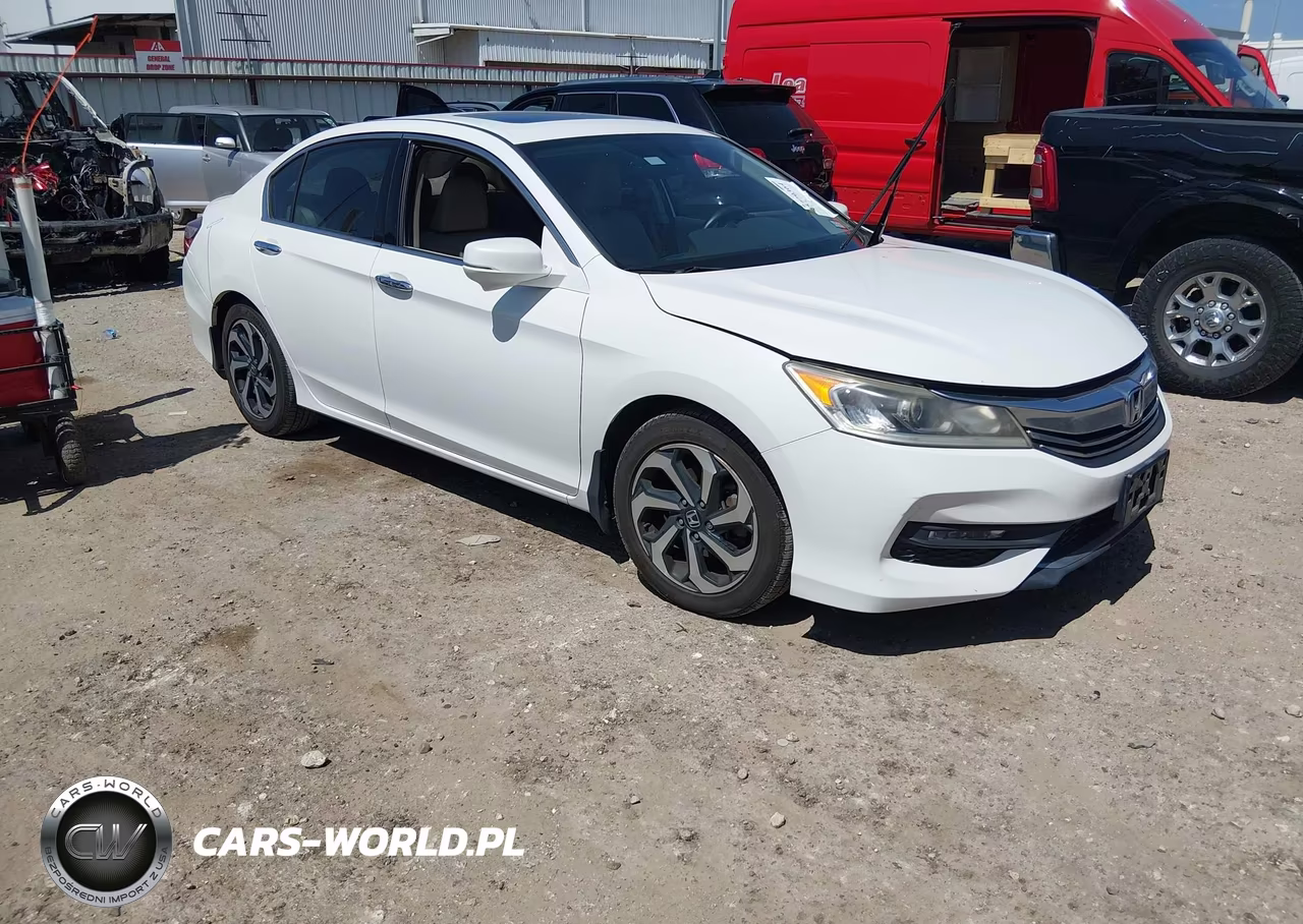 2017 Honda Accord Ex-L V6 VIN:1HGCR3F84HA034029 - 1