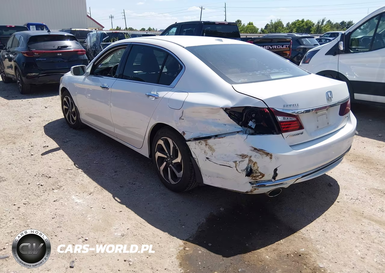 2017 Honda Accord Ex-L V6 VIN:1HGCR3F84HA034029 - 3