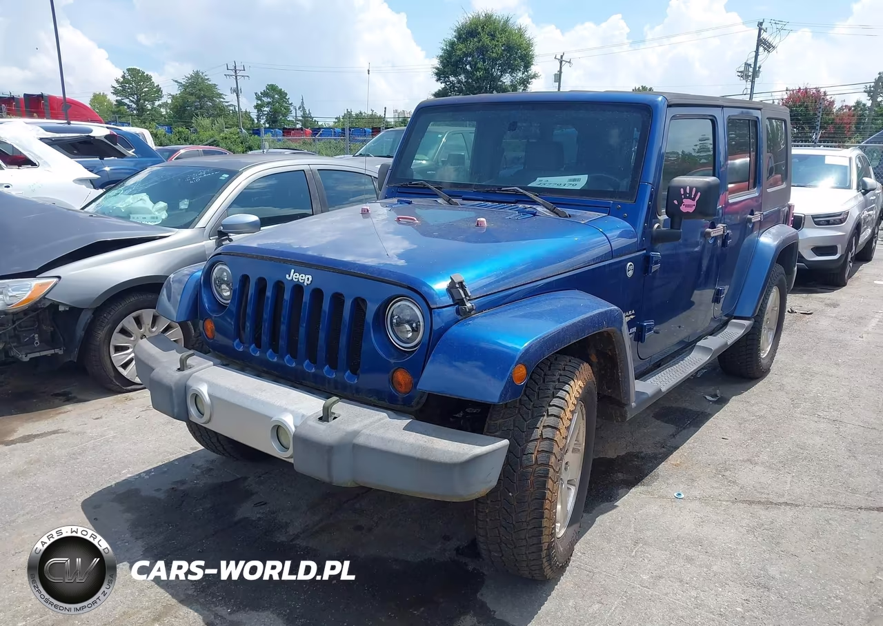 2009 Jeep Wrangler Unlimited Sahara VIN:1J4GA59139L765388 - 2