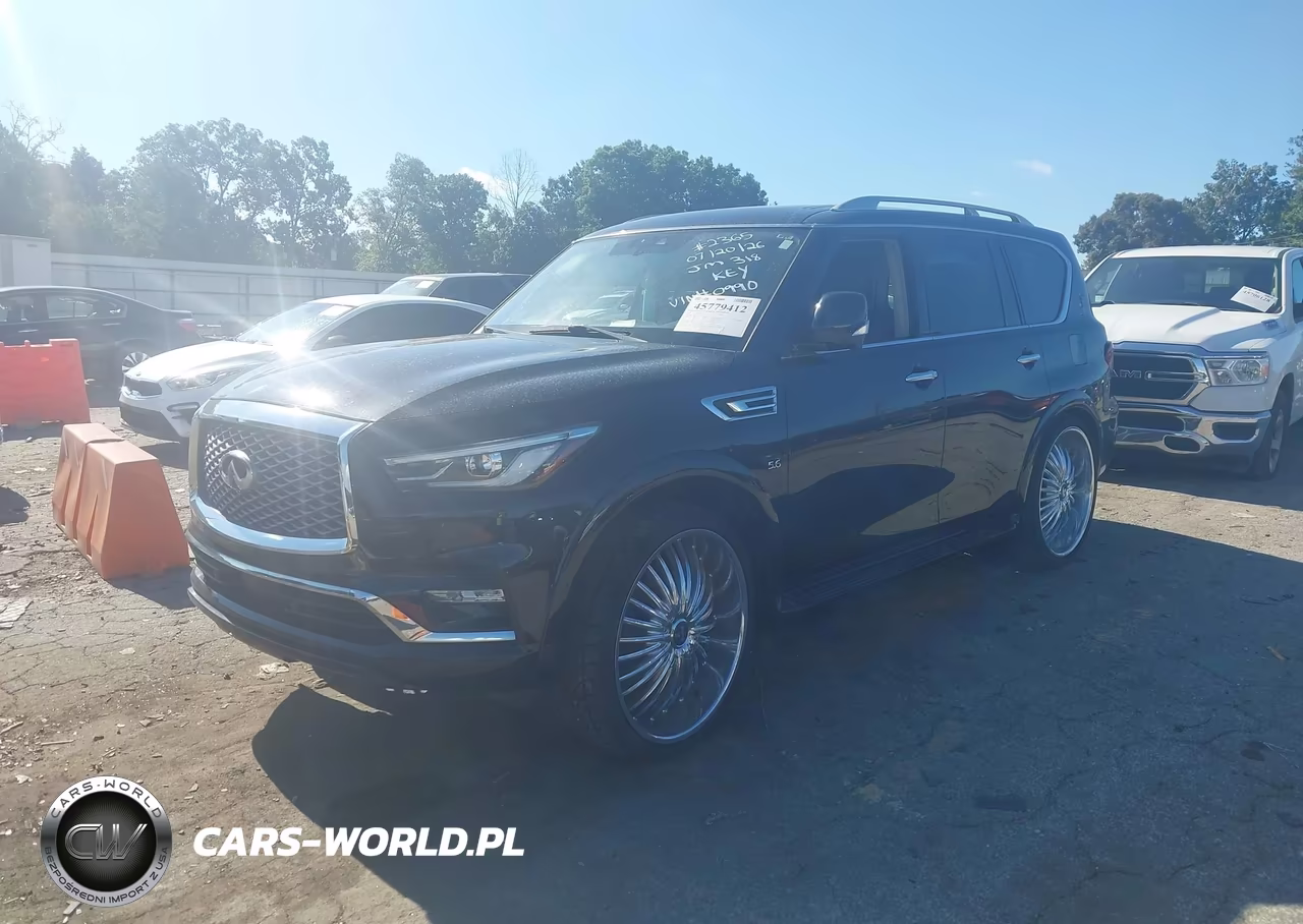 2020 Infiniti Qx80 Luxe VIN:JN8AZ2NF1L9700990 - 2