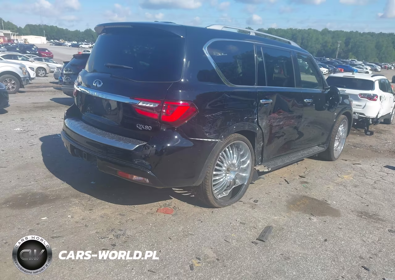 2020 Infiniti Qx80 Luxe VIN:JN8AZ2NF1L9700990 - 4