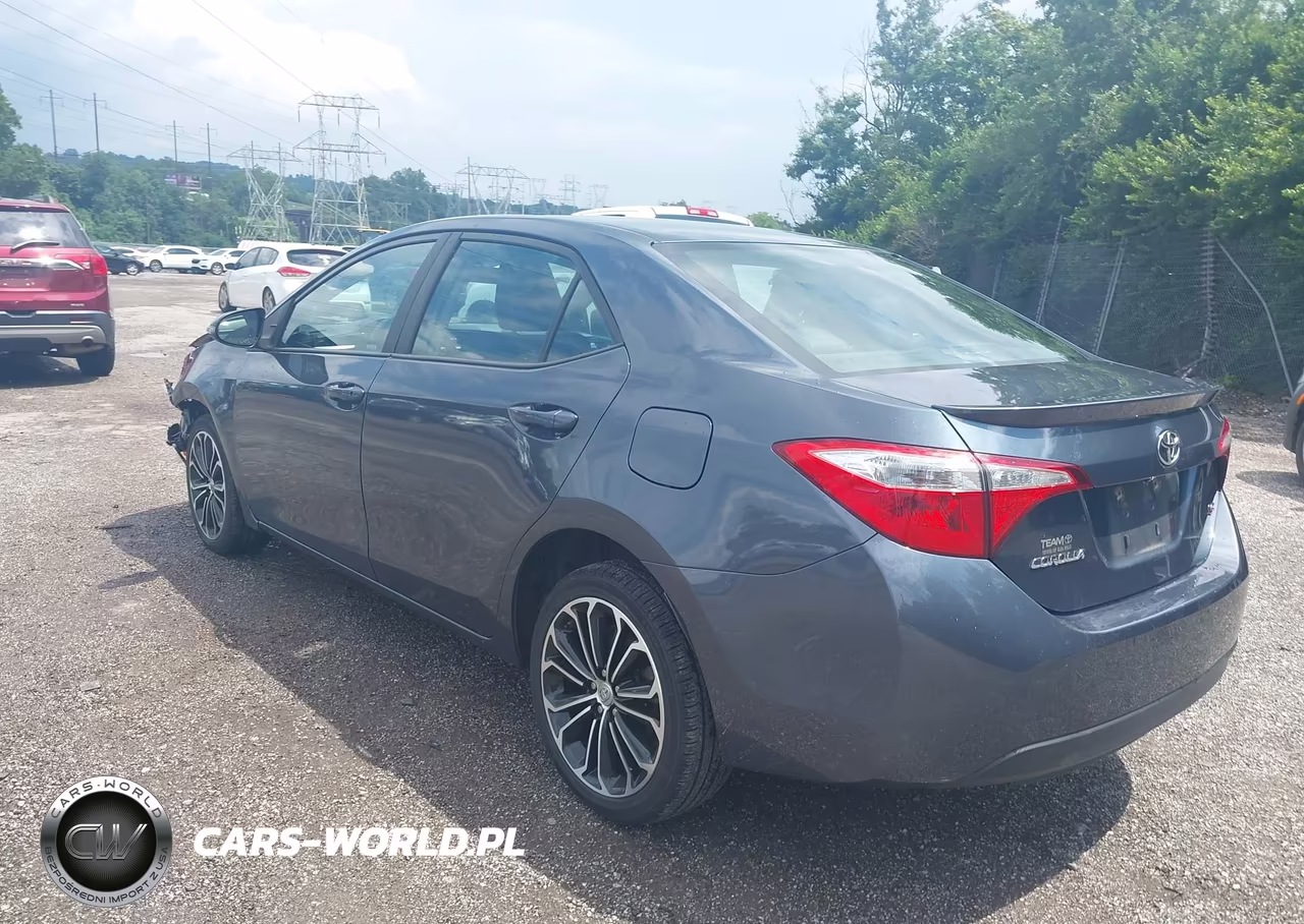 2015 Toyota Corolla S Plus VIN:2T1BURHE6FC344559 - 3